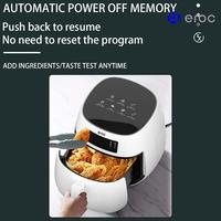 Gambar EROC Air Fryer Smart Control - Kapasitas 5.5L - Digital Preset - Murah dari ANISASELLER undefined 3 Tokopedia