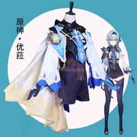 Gambar Costume Cosplay Eula Genshin Impact full set dari Forzza undefined 2 Tokopedia