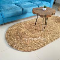 Gambar TIKAR ANYAMAN ENCENG GONDOK/RUG OVAL ENCENG GONDOK UK P200xL100 dari ECOGREEN LIVING undefined 3 Tokopedia