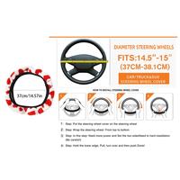 Gambar Dekorasi Mobil Love Mewah Elastis New Sarung Setir Aksesoris Mobil dari anita-olshopp undefined 3 Tokopedia