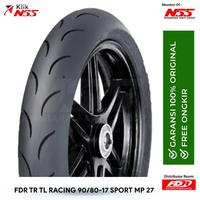 Gambar BAN MOTOR FDR TR TL RACING 90/8017 SPORT MP 27 Ban Tubeless | 2121504052017 dari Kliknss Parts undefined 1 Tokopedia