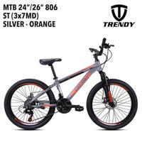 Gambar Sepeda MTB 26 Trendy 806 ST - Hitam kuning dari Kedaisepeda undefined 4 Tokopedia