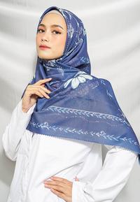 Gambar WK005 LP28E kerudung segi empat voal Antalya Series navy dari THIRD DAY undefined 2 Tokopedia