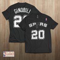 Gambar KAOS BAJU TSHIRT NBA CLASSIC SAN ANTONIO SPURS 20 MANU GINOBILI BAJU dari Qulaibah Ike undefined 1 Tokopedia