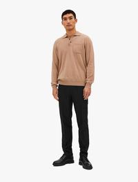 Gambar M&S - Celana Formal Pria - Slim Fit Trouser With Active Waist - Black, 42/SHT dari MARKS&SPENCER undefined 1 Tokopedia