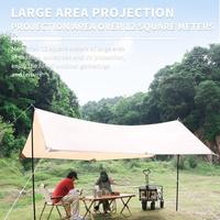 Gambar Tenda Kanopi Camping - Flysheet Shelter Hujan Proof Simple Build 3 - 5x3M dari Sungai Kuning undefined 5 Tokopedia