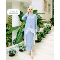 Gambar CITRA ONE SET - BLACK, L dari GAMALEEA FASHION undefined 2 Tokopedia