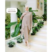 Gambar CITRA ONE SET - BLACK, L dari GAMALEEA FASHION undefined 4 Tokopedia
