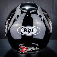 Gambar HELM KYT VENOM RR2 BLACK l KYT VENOM HALF FACE HELMET SNI l DOUBLE dari toko Viola shop. undefined 3 Tokopedia