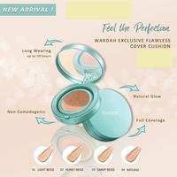 Gambar Wardah Exclusive Flawless Cover Cushion - 01 Light Beige dari Artemisia Collectio undefined 3 Tokopedia