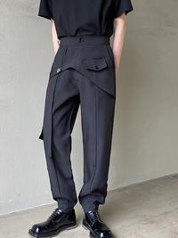 Gambar Shc SYUHGFA Men Clothing Cargo Pants 2023 Spring Autumn New Blac dari Soulhum Co undefined 1 Tokopedia