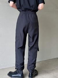 Gambar Shc SYUHGFA Men Clothing Cargo Pants 2023 Spring Autumn New Blac dari Soulhum Co undefined 4 Tokopedia