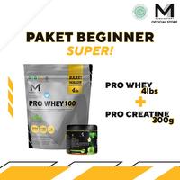 Gambar Paket Muscle First Pro Whey 100 4lbs Pro Creatine 300gr Suplemen dari , syifa finanda undefined 1 Tokopedia