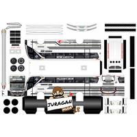 Gambar DIY Miniatur Bus Sudiro Tungga Jaya Kids Panda Papercraft - Tanpa Alas dari MOATURE undefined 1 Tokopedia