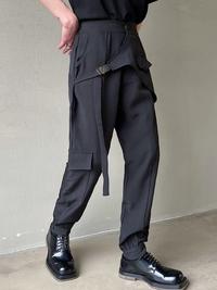 Gambar Shc SYUHGFA Men Clothing Cargo Pants 2023 Spring Autumn New Blac dari Soulhum Co undefined 2 Tokopedia