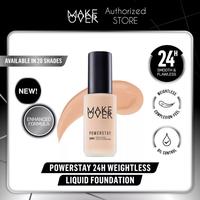 Gambar Make Over Powerstay 24H Weighless Liquid Foundation 40 ml - Matte - N10 Marble dari Artemisia Collectio undefined 1 Tokopedia