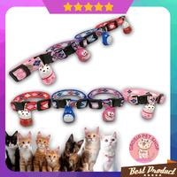 Gambar kalung kucing motif bell Karakter motif wajik lucu - Merah dari Pusat Grosir Pet Shop Surabaya undefined 1 Tokopedia