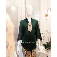 Gambar Roemah Kebaya Vielga - Kebaya Encim Klasik motif pakis Warna Hijau dari prune , undefined 1 Tokopedia