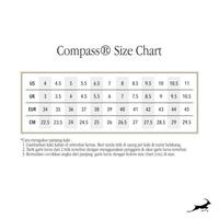 Gambar Sepatu compass gazelle low black white sneakers hitam putih pria ori - 40 dari Sapodillastoreid undefined 5 Tokopedia