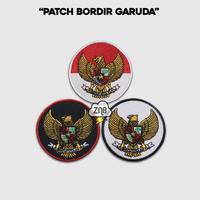 Gambar PATCH GARUDA EMBLEM PATCH BORDIR TEMPELAN JAHIT GLOSIR PATCH BANDUNG - MERAH PUTIH dari ZINBONS DENIM undefined 1 Tokopedia