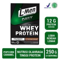 Gambar New L-Men Hi Protein Daily Popcorn Caramel 250G - Suplemen Tinggi Whey dari anugrahcintaku undefined 3 Tokopedia