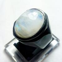 Gambar CINCIN BATU AKIK BIDURI BULAN AIR LAUT RING TITANIUM HITAM Diskon dari jindha shop-87 undefined 2 Tokopedia