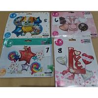 Gambar Balon foil karakter 1 set dari suryana2005 undefined 2 Tokopedia