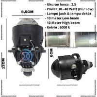 Gambar PROJIE PROJI PROJECTOR BILED 2.5 30W 40W 30 40 WATT BUKAN AES PRO7 dari Hani Tazkiyah undefined 2 Tokopedia
