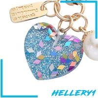 Gambar [Hellery1] Wanita Resin Liontin Hati Gantungan Kunci Aksesoris Handbag dari tiaokta22 undefined 5 Tokopedia