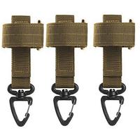 Gambar 3pcs Outdoor Keychain Tactical Gear Clip Keeper Pouch Belt Keychain dari storebarokah220 undefined 4 Tokopedia