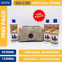 Gambar [PAKET FREE POUCH] Duo Pack Mane n Tail Original Shampoo 355 ml 1 dari kyloheba undefined 1 Tokopedia