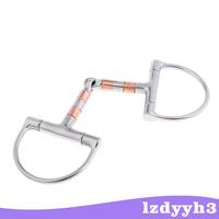 Gambar [In stock] Draft Horse 5\" Stainless Steel D-ring Snaffle Equestrian dari insaf storedu undefined 4 Tokopedia