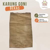 Gambar Karung Goni Bekas 50 kg - Karung Goni Besar - Karung Lomba Balap Karung dari Omah Goni undefined 1 Tokopedia