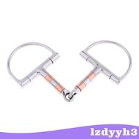 Gambar [In stock] Draft Horse 5\" Stainless Steel D-ring Snaffle Equestrian dari insaf storedu undefined 3 Tokopedia