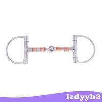 Gambar [In stock] Draft Horse 5\" Stainless Steel D-ring Snaffle Equestrian dari insaf storedu undefined 1 Tokopedia
