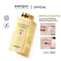 Gambar Bioaqua Cosmetics 24K Gold Gentle Makeup Remover Sodium Hyaluronic dari geqapi undefined 1 Tokopedia