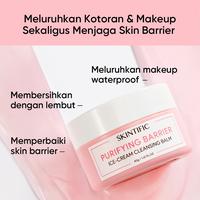 Gambar SKINTIFIC Purifying Barrier Ice Cream Cleansing Balm 40g - Make Up dari dufyzyro undefined 2 Tokopedia
