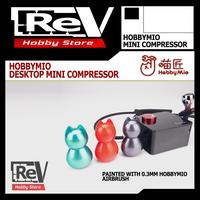 Gambar HOBBY MIO MINI DESKTOP COMPRESSOR KOMPRESOR AIRBRUSH MODEL KIT dari RevHobby Store undefined 5 Tokopedia