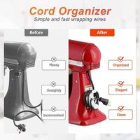 Gambar Holder Kabel Organizer Sticky Cord Wrapper for Appliances 4PCS dari Afika Smarthome undefined 3 Tokopedia