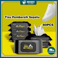 Gambar 丨80 Lembar丨Tissue Basah Pembersih Sepatu / Tissue Shoe Wet Wipes / dari dhikaXstore undefined 1 Tokopedia