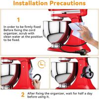 Gambar Holder Kabel Organizer Sticky Cord Wrapper for Appliances 4PCS dari Afika Smarthome undefined 4 Tokopedia