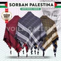 Gambar Surban Ronce Premium, Sorban Arab Kuncir Murah Grosir Suvenir - Zigzag merah dari Voila Galeria undefined 1 Tokopedia