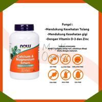 Gambar NOW FOODS CAL-MAG D 120 SGELS - Calcium Magnesium Vit D3 Zinc - dari linikaayu undefined 2 Tokopedia