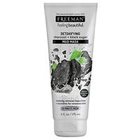 Gambar Freeman Detoxifying Charcoal Black Sugar Mud Mask 175ML dari ambaraminah undefined 1 Tokopedia