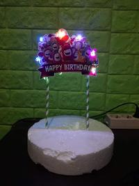 Gambar CUSTOM NAMA HIASAN KUE ULANG TAHUN CAKE TOPPER RAINBOW RUBY - Tanpa dari azami94 undefined 2 Tokopedia