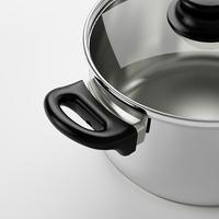Gambar Panci Stainless Steel dengan Tutup Kaca dari Merdeka Hardware undefined 5 Tokopedia