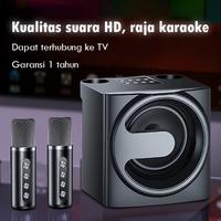 Gambar E ONE speaker bluetooth karaoke set lengkap speaker bluetooth 2 mic dari ahmad bintang undefined 1 Tokopedia