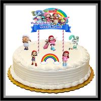 Gambar CUSTOM NAMA HIASAN KUE ULANG TAHUN CAKE TOPPER RAINBOW RUBY - Tanpa dari azami94 undefined 1 Tokopedia