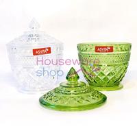 Gambar Tempat Makanan Kue Permen / Crystal Jar / Toples Kristal Shafa - Putih dari abestore008 undefined 2 Tokopedia