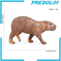 Gambar [Predolo1] Patung Capybara Model Hewan Simulasi Untuk Mainan Pesta dari Irulsyahstore undefined 2 Tokopedia